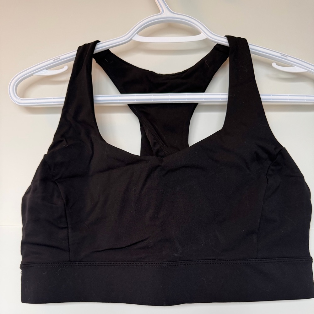Black Women's Sports Bra